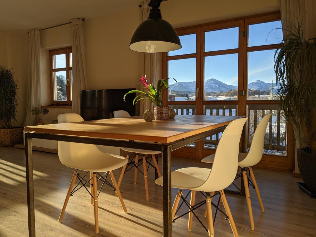 Ferienwohnung Südflügel im Chiemgau Traunstein Exterior foto
