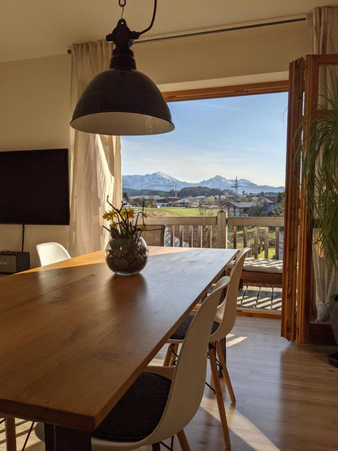 Ferienwohnung Südflügel im Chiemgau Traunstein Exterior foto